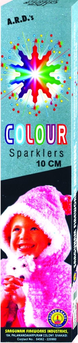10 cm Colour Sparklers