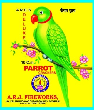 10 cm Parrot Deluxe