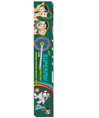 Durga's 50 cm SUPER MIX SPARKLERS
