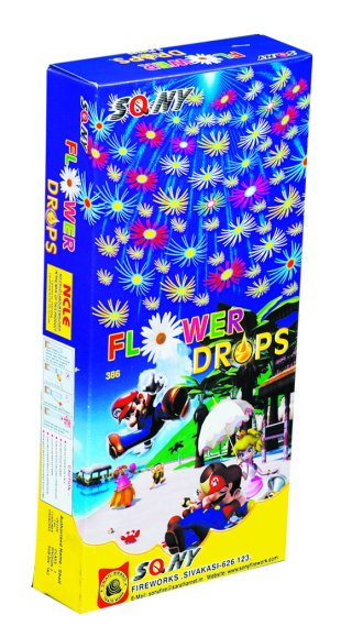 Flower Drops (Boom & Silver Flower Crackling)