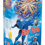 Star Force (Space War) (Red & Multi with Spinners)