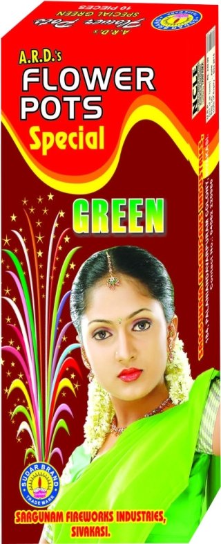 Flower Pots Special Green